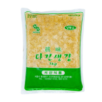 [중국산] 다진생강 1팩(1kg)