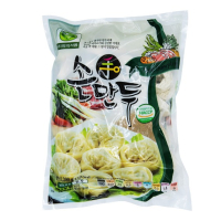 [엄지식품] 고기 손만두 1박스(1.2kg*6봉)