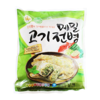 [준푸드] 메밀 고기전병 1박스(2.1kg*5봉/약150개입)